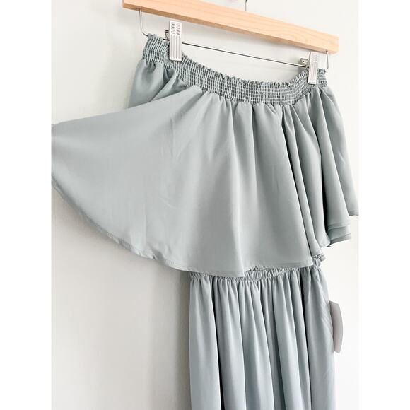 NWT | Show Me Your Mumu | Hacienda Maxi Dress | Silver Sage Crisp | Sz XXS - Picture 5 of 7